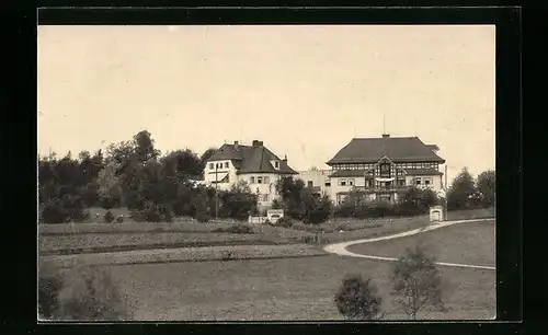 AK Zell-Ebenhausen, Kindersanatorium Dr. H. Spiegelberg