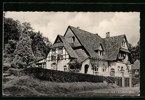 AK Crottorf /Rhld., Wildenburger Hof