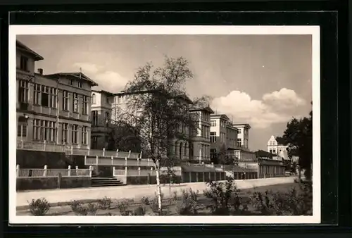 AK Ostseebad Zinnowitz, Kurpromenade