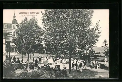 AK Ostseebad Zinnowitz, Am Concertplatz