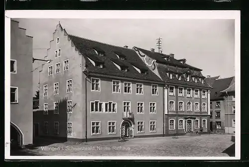 AK Villingen im Schwarzwald, Neues Rathaus