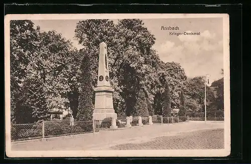 AK Ansbach, Krieger-Denkmal