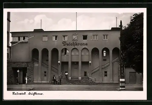 AK Neuwied, Gasthaus Deichkrone