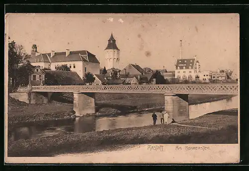 AK Rastatt, am Rohrersteg