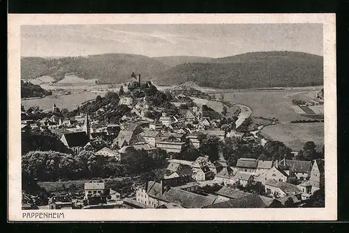 AK Pappenheim, Totale aus der Vogelschau