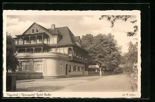 AK Sitzendorf / Schwarzatal, Hotel Linde