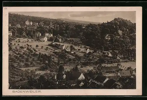 AK Badenweiler, Totalansicht