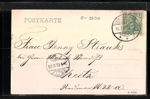 AK Crimmitschau, Totalansicht