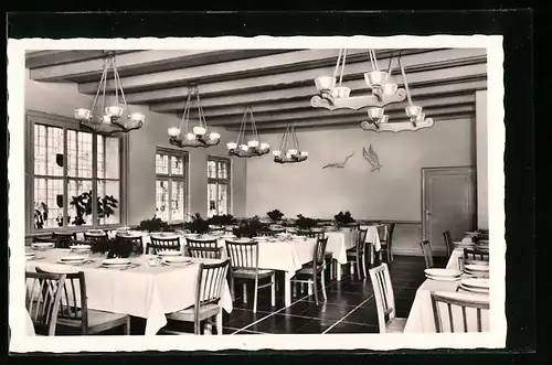 AK Berensch, Speisesaal im Posterholungsheim