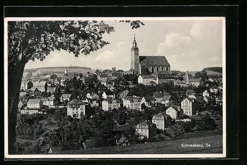 AK Schneeberg i. Sa., Gesamtansicht