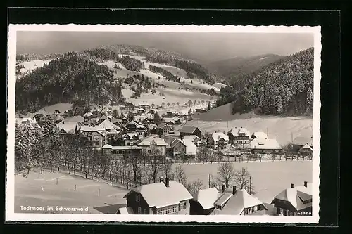AK Todtmoos / Schwarzwald, Totale im Winterglanz