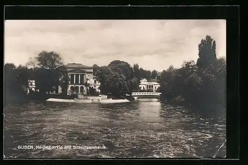 AK Guben, Neissepartie mit Schützenhaus