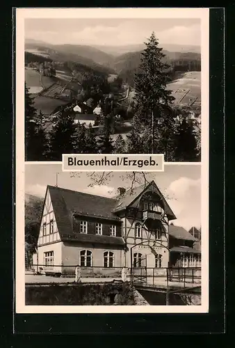 AK Blauenthal / Erzgeb., FDGB-Ferienheim Forelle