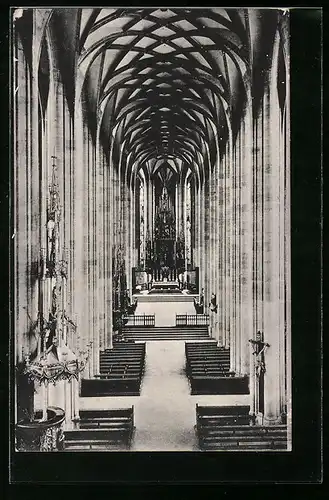 AK Dinkelsbühl, Inneres der St. Georgskirche