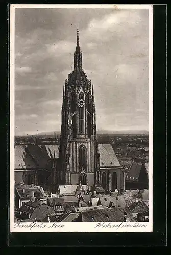 AK Alt-Frankfurt, Blick auf den Dom