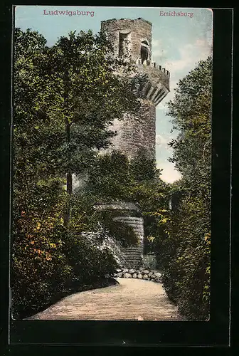 AK Ludwigsburg, an der Emichsburg