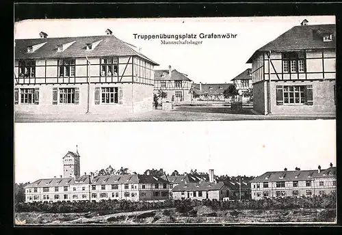 AK Grafenwöhr, Truppenübungsplatz, Mannschaftslager