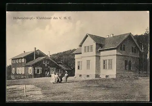 AK Hoherodskopf, Klubhäuser des V.H.C.