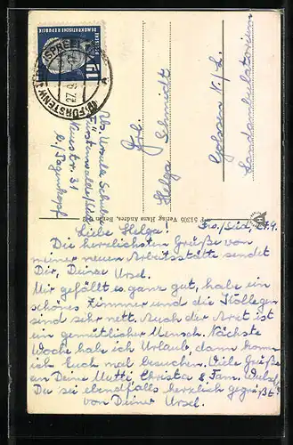 AK Fürstenwalde / Spree, Stiller Winkel am Dom