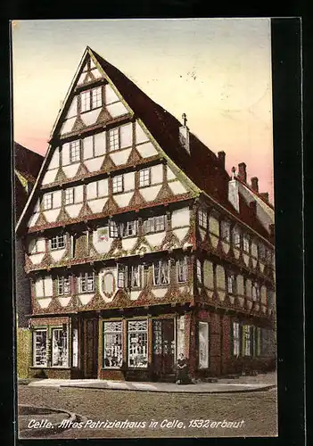 AK Celle, Altes Patrizierhaus
