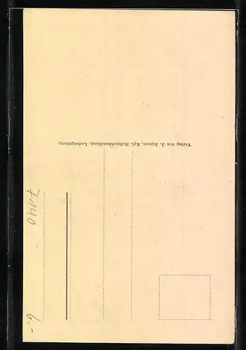 AK Ludwigsburg, Grafenbau, Vorderansicht