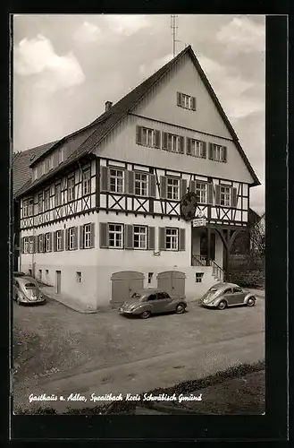 AK Spraitbach, Gasthaus z. Adler
