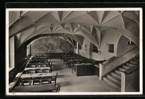 AK Berchtesgaden, Bräustübl, Innenansicht