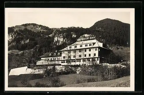 AK Hindelang-Bad Oberdorf i. Allg., Kurhotel Prinz Luitpold-Bad mit Spieser und Jochschrofen