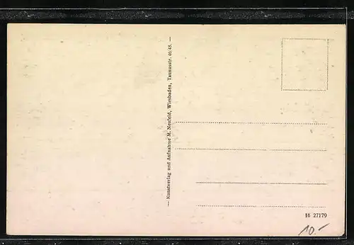 AK Assmannshausen a. Rhein, Gasthof zur Krone, Freiligrath-Zimmer, Teilansicht