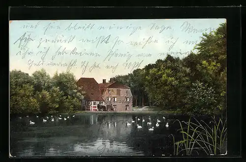 AK Lensahn i. Holst., Wassermühle