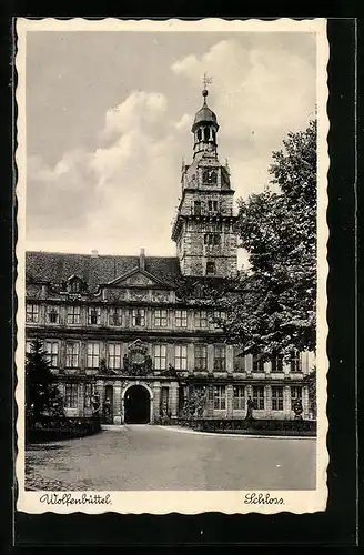 AK Wolfenbüttel, Schloss, Vorderansicht