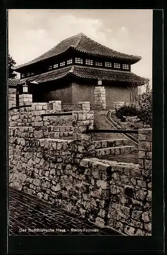 AK Berlin-Frohnau, Buddhistisches Haus