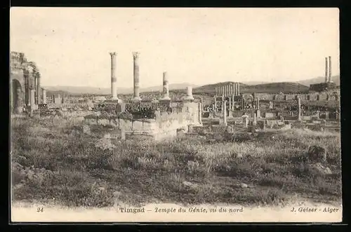 AK Timgad, Temple du Génie