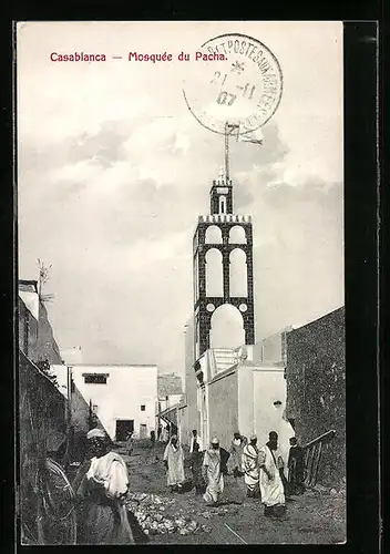 AK Casablanca, Mosquee du Pacha