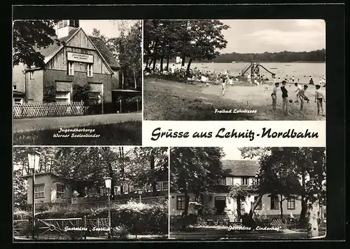 AK Lehnitz-Nordbahn, Jugendherberge Werner Seelenbinder, Gaststätte Seeblick