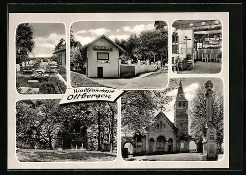 AK Ottbergen, Waldgaststätte Jägersruh und Kirche