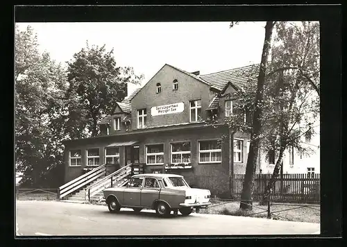 AK Wolzig /Kr. Königs Wusterhausen, Gasthaus Wolziger See