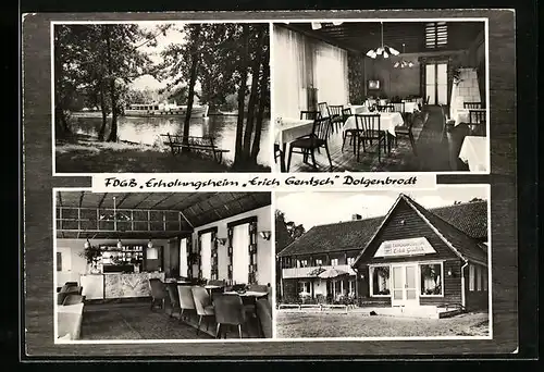AK Dolgenbrodt, FDGB-Erholungsheim Erich Gentsch