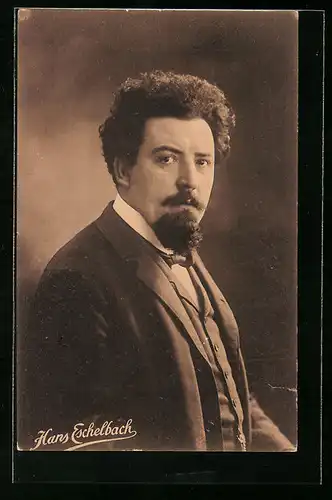 AK Portrait von Hans Eschelbach