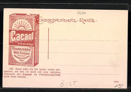 AK Mürzzuschlag, Wiener Strasse mit Geschäften