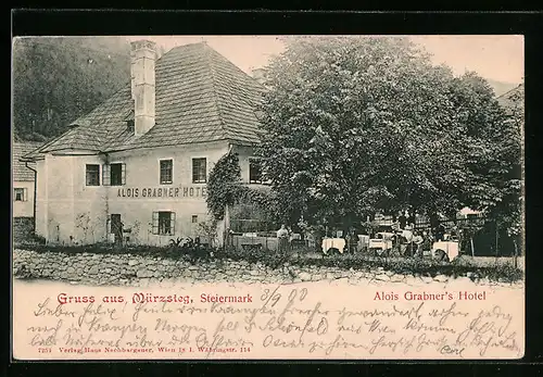 AK Mürzsteg, Alois Grabners Hotel