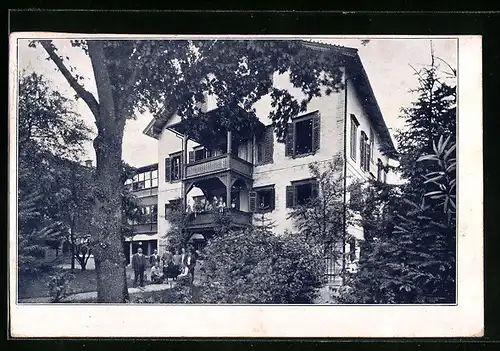 AK Weyregg a. Attersee, Ansicht vom Lehrerheim