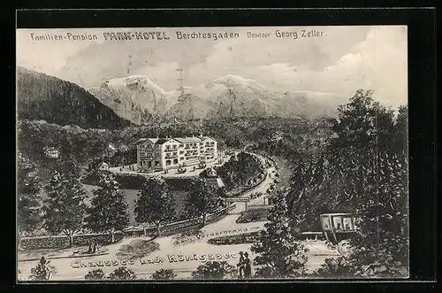 AK Berchtesgaden, Familien-Pension Park-Hotel