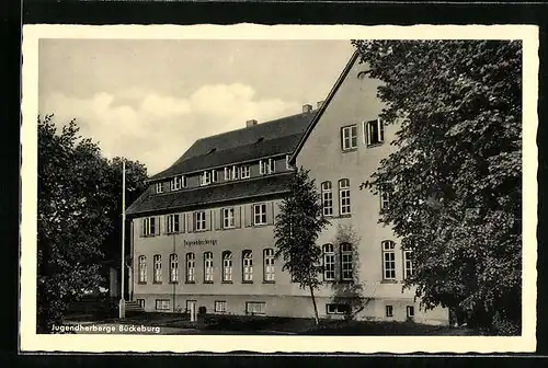 AK Bückeburg, Blick auf die Jugendherberge