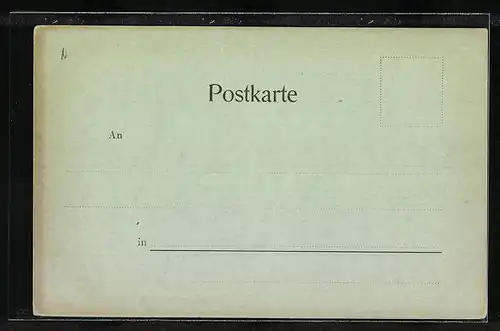 Mondschein-AK Berlin, Reichstagsgebäude und Siegessäule