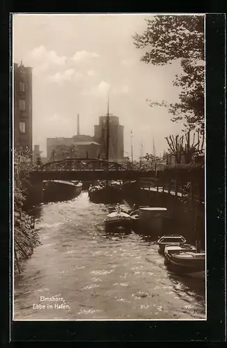 AK Elmshorn, Ebbe im Hafen