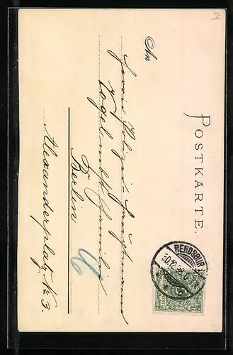 Lithographie Rendsburg, Rathaus