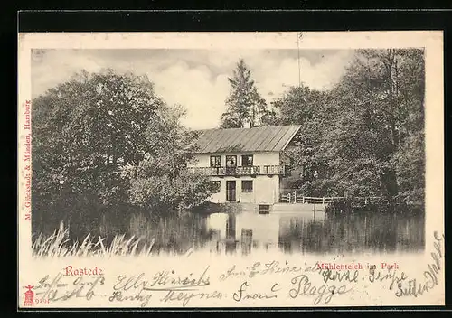 AK Rastede, Mühlenteich im Park