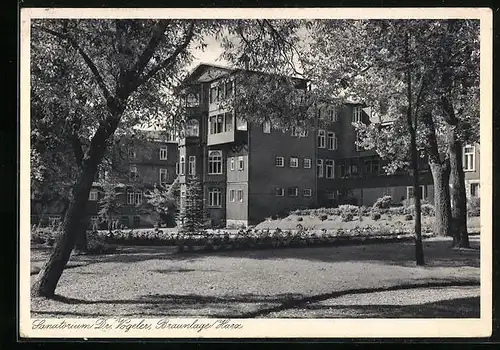 AK Braunlage /Harz, Sanatorium Dr. Vogeler