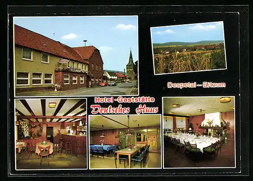 AK Despetal-Eitzum, Hotel-Gaststätte Deutsche Haus